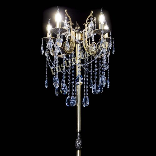 Бронзовый торшер Матильда №2 журавлик в Саратове Гусь Хрустальный