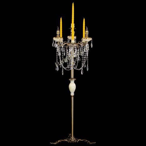 Торшер бронзовый Оникс №3 баден в Саратове Гусь Хрустальный