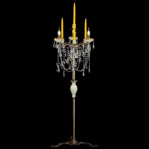 Торшер бронзовый Оникс №3 баден в Саратове Гусь Хрустальный