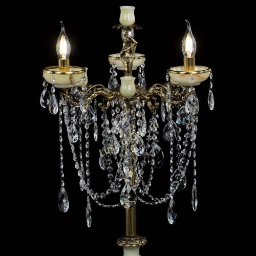 Торшер бронзовый Оникс №3 баден в Саратове Гусь Хрустальный