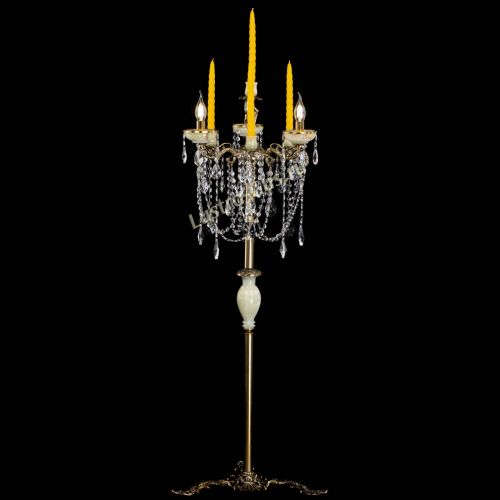 Торшер бронзовый Оникс №3 лучик в Саратове Гусь Хрустальный