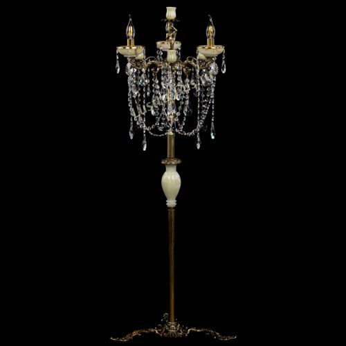 Торшер бронзовый Оникс №3 лучик в Саратове Гусь Хрустальный