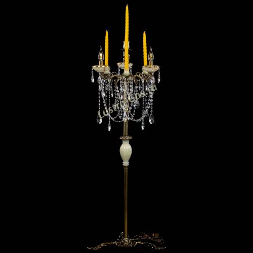 Торшер бронзовый Оникс №3 журавлик в Саратове Гусь Хрустальный