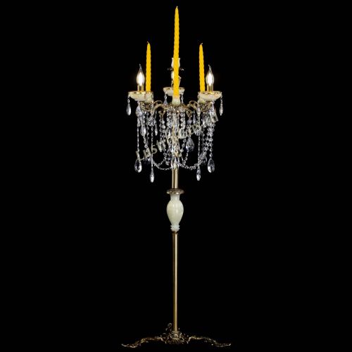 Торшер бронзовый Оникс №3 журавлик в Саратове Гусь Хрустальный