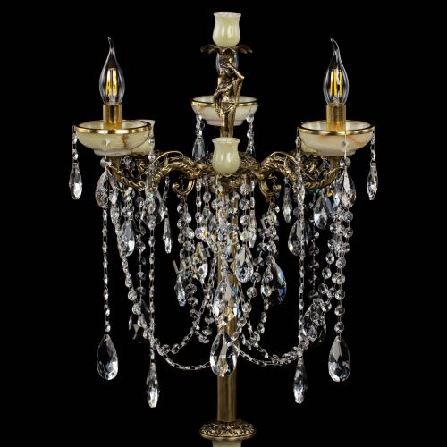 Торшер бронзовый Оникс №3 журавлик в Саратове Гусь Хрустальный