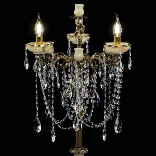 Торшер бронзовый Оникс №3 журавлик в Саратове Гусь Хрустальный