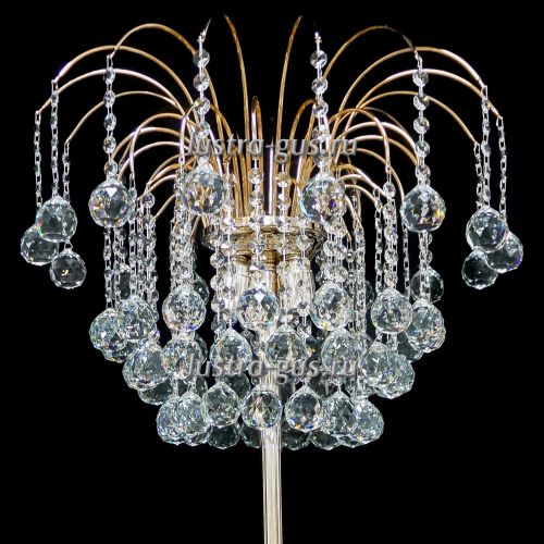 Торшер Каскад шар 40 короткий в Саратове Гусь Хрустальный
