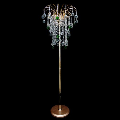 Торшер Каскад Шар средний цветной в Саратове Гусь Хрустальный