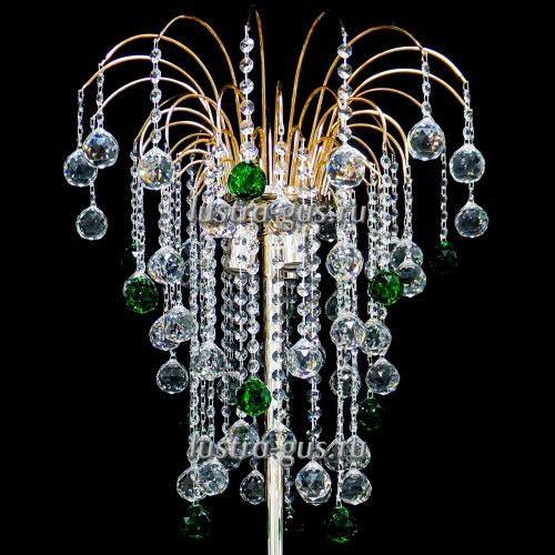 Торшер Каскад Шар средний цветной в Саратове Гусь Хрустальный