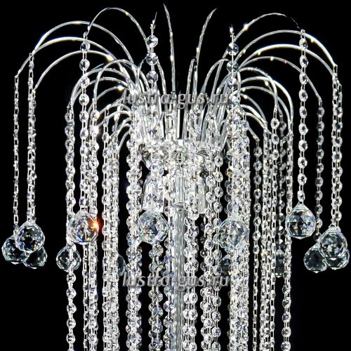 Торшер Каскад средний в Саратове Гусь Хрустальный