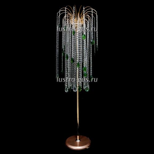 Торшер Каскад Винтаж длинный цветной в Саратове Гусь Хрустальный