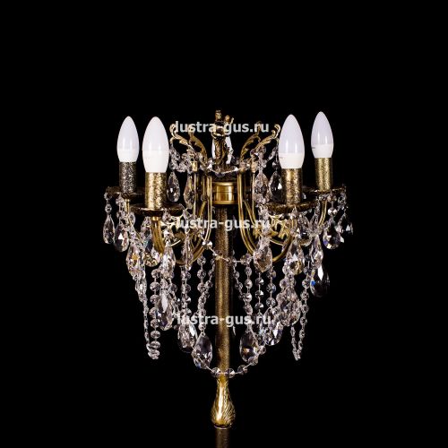 Торшер Изабелла 5 ламп в Саратове Гусь Хрустальный